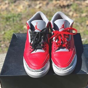 Air Jordan 3 Red Cement/ Unite